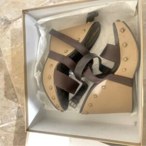 Tan and Brown Sergio Rossi Heels